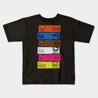 The Good, Bad and Ugly Dogs Kids T-Shirt